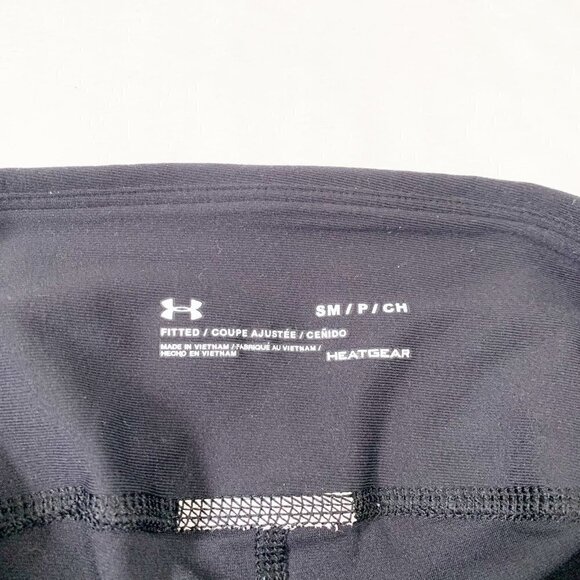 Under‎ Armour black calf length yoga pilates running workout leggings pants - Picture 5 of 7